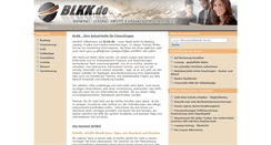 Desktop Screenshot of blkk.de